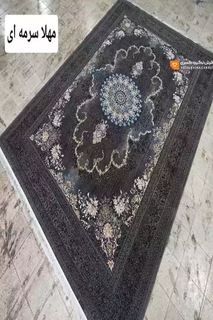 فرش مهلا 440 شانه نگین کسری کاشان